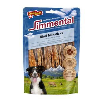 2x200g DeliBest Milksticks kutyasnack szimmentáli marhából