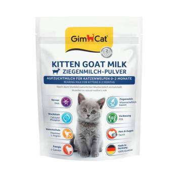 2x200g GimCat kecsketejpor étrend-kiegészítő eledel kiscicáknak kép