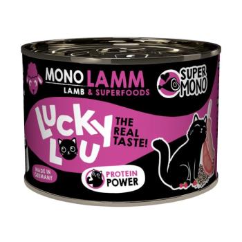 2x200g Lucky Lou SuperMono bárány nedves macskatáp kép