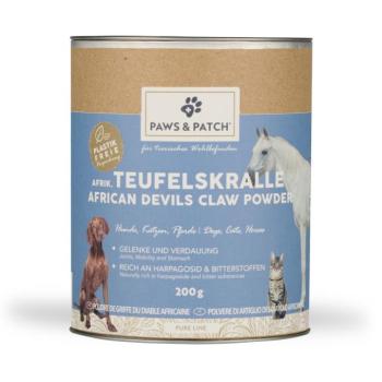 2x200g PAWS & PATCH ördögkarom por étrend-kiegészítő kutyáknak, macskáknak & lovaknak kép