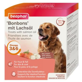 2x245g beaphar Bonbons lazacolaj kutyáknak kép