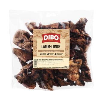 2x250g DIBO báránytüdő kutyasnack étrend-kiegészítő eledel kép