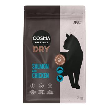 2x2kg Cosma Air-Dried tonhal & csirke + kacsa & csirke száraz macskatáp kép