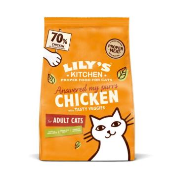 2x2kg Lily's Kitchen Adult Cat csirke & zöldség száraz macskatáp kép