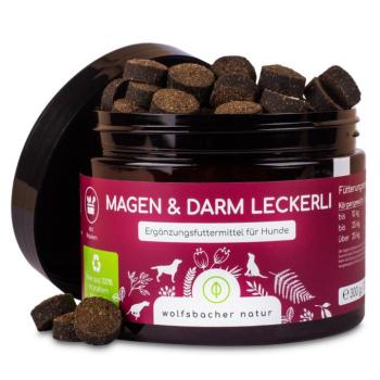 2x300g Wolfsbacher Natur gyomor & bélrendszer kutyasnack kép