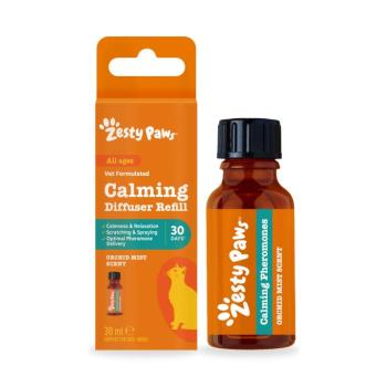 2x30ml Zesty Paws Cat Calming utántöltő feromonos nyugtató párologtatóhoz macskának