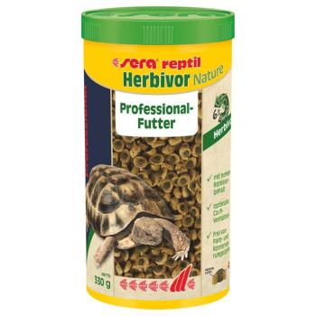 2x330g sera Reptil Professional Herbivor Nature eledel növényevő hüllőknek kép