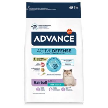 2x3kg Advance Sterilized Hairball száraz macskatáp kép