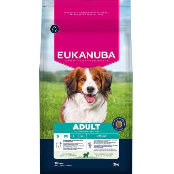 2x3kg Eukanuba Premium Nutrition Adult Small & Medium Breed bárány & rizs széraz kutyatáp kép