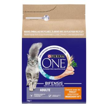2x3kg Felnőtt teljes kiőrlésű csirke PURINA ONE - Macskatáp