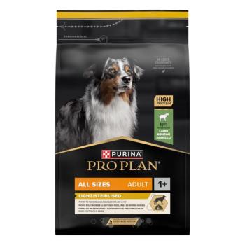 2x3kg PURINA PRO PLAN All Sizes Adult Light Sterilised bárány száraz kutyatáp kép