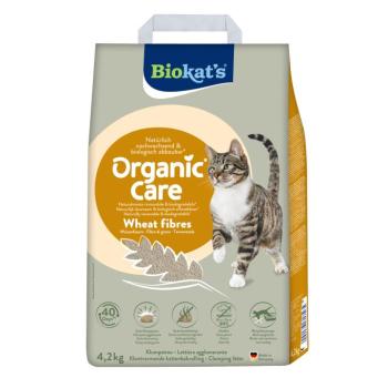 2x4,2kg Biokat's Organic Care Wheat Fibres macskaalom kép