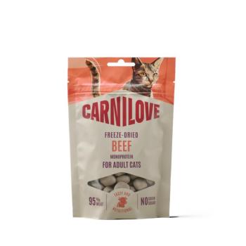 2x40g Carnilove Cat Freeze Dried marha fagyasztva szárított macskasnack kép