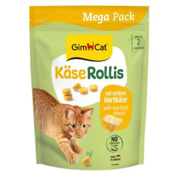2x425g GimCat Cheese Rollies étrend-kiegészítő eledel macskáknak kép