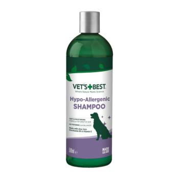 2x500ml Vets Best hipoallergén sampon kutyáknak viszketés ellen kép