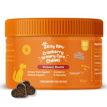2x50db Zesty Paws Urinary Care Chews áfonya étrend-kiegészítő kutyáknak kép