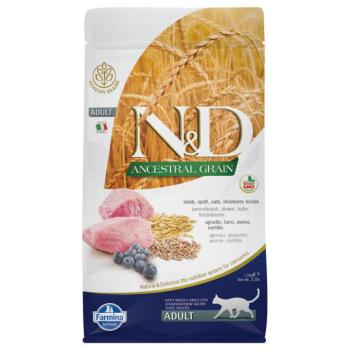 2x5kg N&D Cat Ancestral Grain Adult bárány & áfonya száraz macskatáp kép