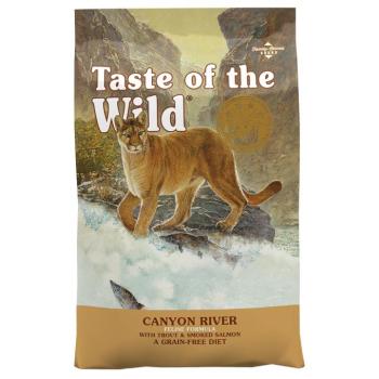 2x6,6kg Taste of the Wild száraz macskatáp - Canyon River Feline kép