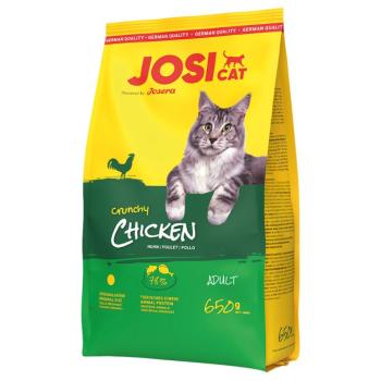 2x650g JosiCat Crunchy csirke száraz macskatáp kép