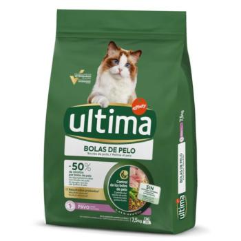 2x7,5kg Ultima Hairball pulyka száraz macskatáp kép