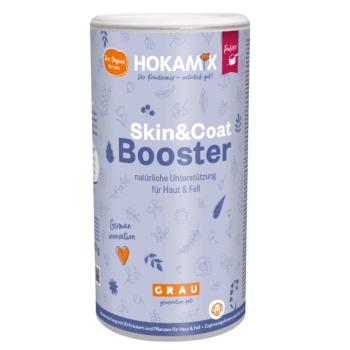 2x750g GRAU HOKAMIX Skin & Coat Booster por táplálékkiegészítő kutyáknak kép