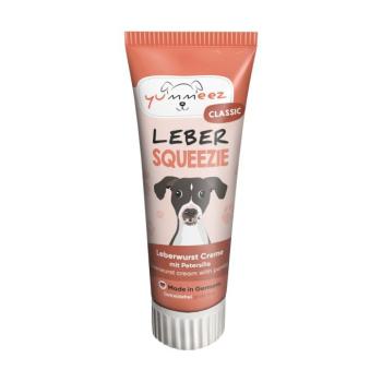 2x75g yummeez Classic Squeezie májas kutyasnack kép