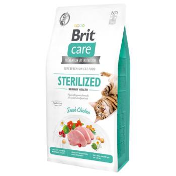 2x7kg Brit Care Grain-Free Sterilized Urinary Health száraz macskatáp kép