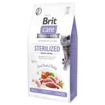 2x7kg Brit Care Grain-Free Sterilized Weight Control száraz macskatáp kép
