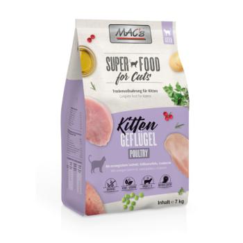 2x7kg MAC's Superfood Cat Kitten száraz macskatáp kép