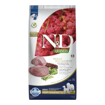 2x7kg N&D Quinoa Weight Management bárány & quinoa száraz kutyatáp kép