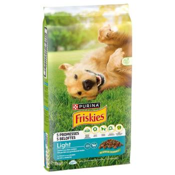 2x7kg PURINA Friskies Light Dog Sterilized csirke & zöldség száraz kutyatápHundefutter trocken kép