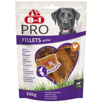 2x80g 8in1 Fillets Pro Active kutyasnack kép