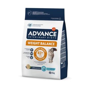 2x8kg Advance Veterinary Diets Weight Balance száraz macskatáp kép