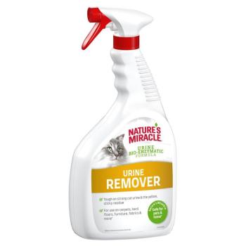 2x946ml Nature's Miracle Cat Urine Stain and Odour Remover macska kép