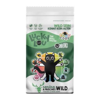 2x9kg Lucky Lou Senior szárnyas & vad száraz macskatáp kép