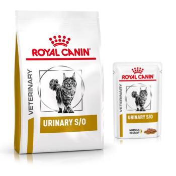 3,5kg+12x85g Royal Canin Veterinary Urinary S/O száraz- & nedves macskatáp kép