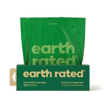 300db Earth Rated 300 kutyapiszok zacskó dobozban kutyáknak, illatmentes kép