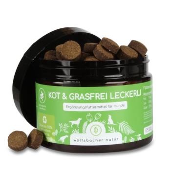 300g Wolfsbacher Natur ürülék- & fűevés elleni snack kutyáknak kép