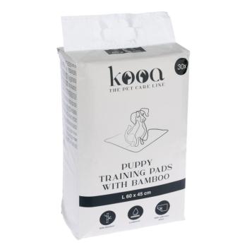 30x kooa kiképző alátét bambusszal kooa fedett macska wc-hez öko műanyagból, H 45 x Sz 30 cm kép
