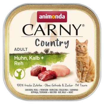 32x100g animonda Carny Country Adult Csirke, borjú & őz nedves macskatáp kép