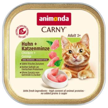 32x85g animonda Carny Adult csirke & macskamenta nedves macskatáp