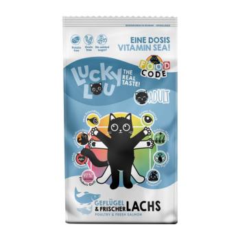 340g Lucky Lou Adult szárnyas & lazac száraz macskatáp kép