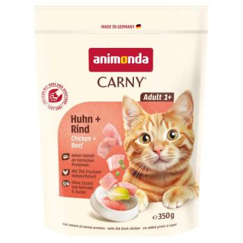 350g animonda Carny Adult csirke + marha száraz macskatáp kép