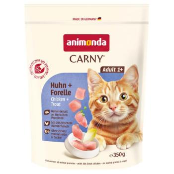 350g animonda Carny Adult csirke & pisztráng száraz macskatáp kép