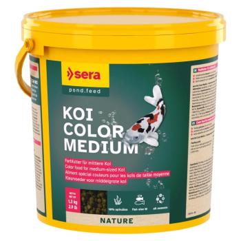 3800ml sera Koi Color Nature Medium haltáp kép