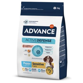 3kg Advance Puppy Sensitive lazac száraz kutyatáp kép