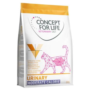 3kg Concept for Life Veterinary Diet Urinary Moderate Calorie száraz macskatáp kép