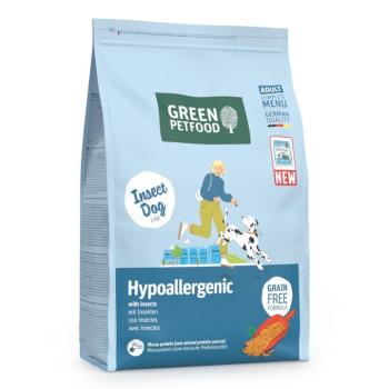 3kg Green Petfood Hypoallergenic rovarok száraz kutyatáp kép