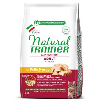 3kg Natural Trainer Adult csirke száraz macskatáp kép