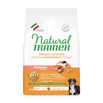 3kg Natural Trainer Sensitive Adult lazac száraz kutyatáp kép